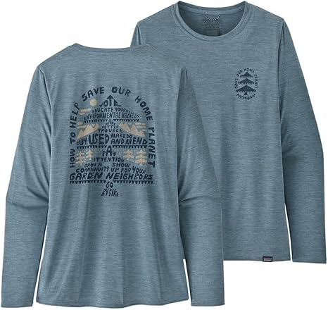 Amazon.co.jp: [パタゴニア] W'S L/S CAP COOL DAILY GRAPHIC